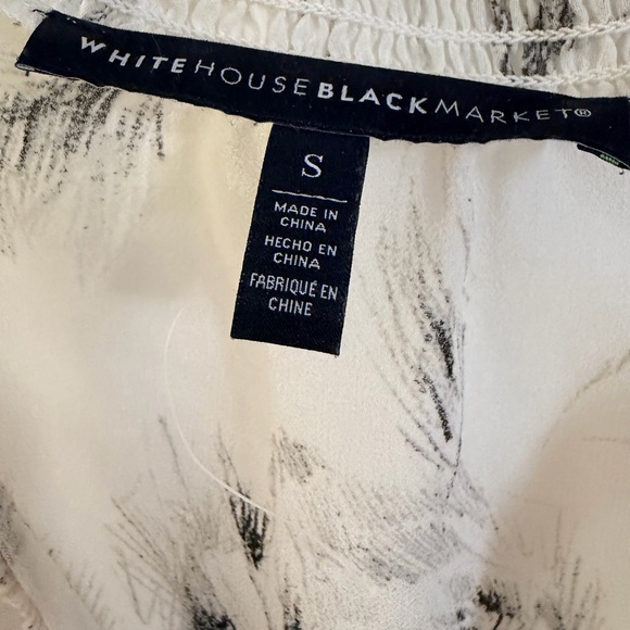 White House Black Market Floral Long Sleeve Dress Size Small - Picture 5 of 9